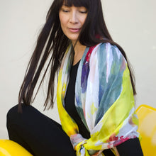 Load image into Gallery viewer, WILD SILK Eucalyptus erythrocorys: Illyarrie Scarf